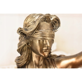 Temida Bogini Sprawiedliwości - Figura Prezent Adwokata Sędziego - 83 cm
