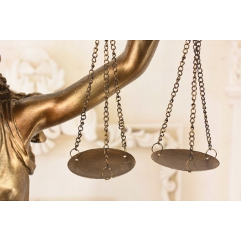 Temida Bogini Sprawiedliwości - Figura Prezent Adwokata Sędziego - 83 cm