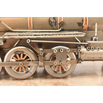 Metalowa Lokomotywa - Metalowy Zabytkowy Model Lokomotywy Pociąg - Prezent
