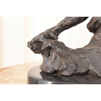 Nowoczesna Rzeźba Mężczyzny w Tańcu - Akrobata - Figura z Brązu - Ozdoba