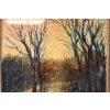 Zbigniew Zabiegaj - Spacer Aleją Drzew - Jesienny Pejzaż - Obraz Dekoracja