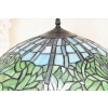 Lampa Witrażowa - Styl Tiffany Glass - Witraż - Motyw Róż - Ozdoba