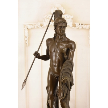Jazon ze Złotym Runem - Grecki Wojownik - Mitologia - Figura Rzeźba Brąz