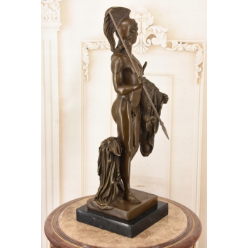 Jazon ze Złotym Runem - Grecki Wojownik - Mitologia - Figura Rzeźba Brąz