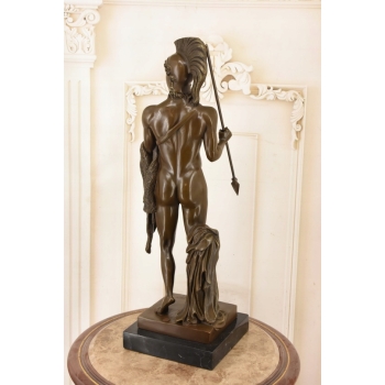 Jazon ze Złotym Runem - Grecki Wojownik - Mitologia - Figura Rzeźba Brąz