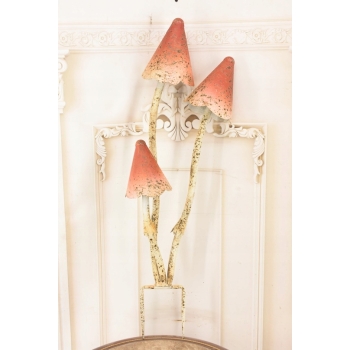 Metalowe Grzyby Muchomory - Grzyby - Dekoracja Ogrodowa - Wbijane w Ziemie