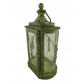 2 x Lampiony Lampion Latarnie na świece - Vintage Dekoracja