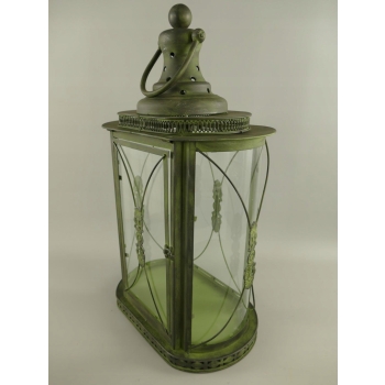 2 x Lampiony Lampion Latarnie na świece - Vintage Dekoracja