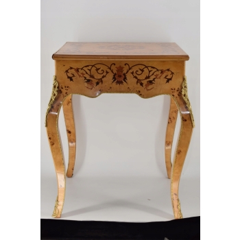 Drewniany Stolik Szachowy - Stół Styl Art Deco - Drewno - Uszkodzony