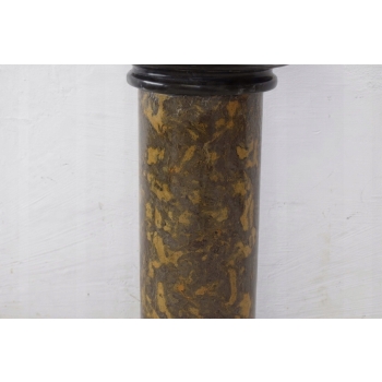 SŁUPEK MARMUR POSTUMENT - pod figurę z brązu 62cm Marmurowy Stolik 5520