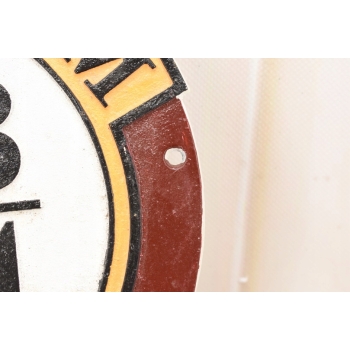 Żeliwny Szyld - Harry Potter - Peron Platform 9 3/4 - Dekoracja Żeliwo