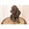 Pies Cocker Spaniel - Figura Psa - Rzeźba z Brązu - Dekoracja Ozdoba
