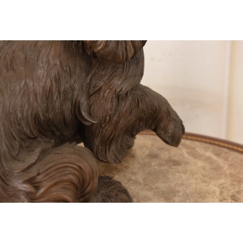 Pies Cocker Spaniel - Figura Psa - Rzeźba z Brązu - Dekoracja Ozdoba