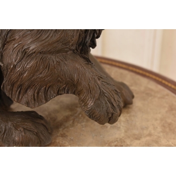 Pies Cocker Spaniel - Figura Psa - Rzeźba z Brązu - Dekoracja Ozdoba