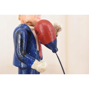 Żeliwna Figura Trump Bokser - Prezydent Trump w Rękawicach - Rzeźba Ozdoba