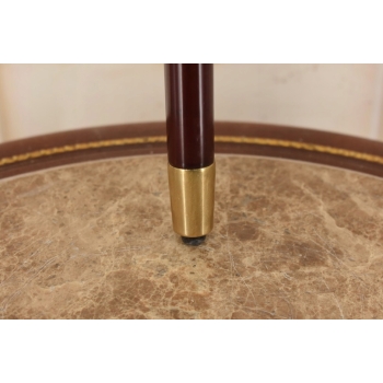 Laska Spacerowa z Brązu - Pies Myśliwski Chart - Solidna - Prezent