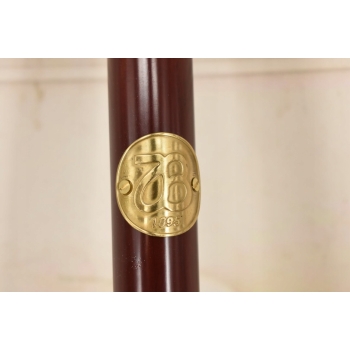 Laska Spacerowa z Brązu - Pies Myśliwski Chart - Solidna - Prezent