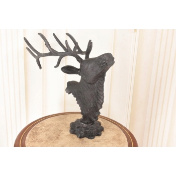 Jeleń na Postumencie - Trofeum Myśliwskie - Figura Myśliwska - Dekoracja