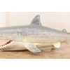Figura Groźnego Rekina - Żarłacz Biały z Żeliwa - Figura Rzeźba Żeliwo