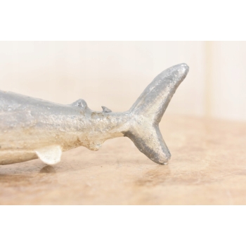 Figura Groźnego Rekina - Żarłacz Biały z Żeliwa - Figura Rzeźba Żeliwo