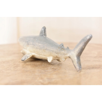 Figura Groźnego Rekina - Żarłacz Biały z Żeliwa - Figura Rzeźba Żeliwo