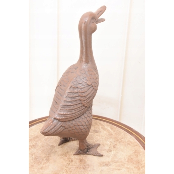Stojąca Kaczka - Kaczki Kaczor - Figura z Żeliwa - Rzeźba Dekoracja Ozdoba