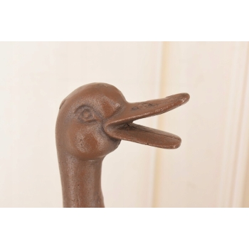 Stojąca Kaczka - Kaczki Kaczor - Figura z Żeliwa - Rzeźba Dekoracja Ozdoba
