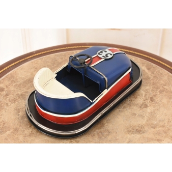 Metalowy Model Samochodziku typu Bumper Car z numerem 53 - Dekoracja