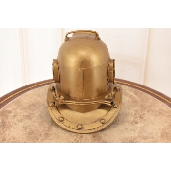 Metalowy Hełm Do Nurkowania - Kask Nurka - Model - Ozdoba Dekoracja 18 cm