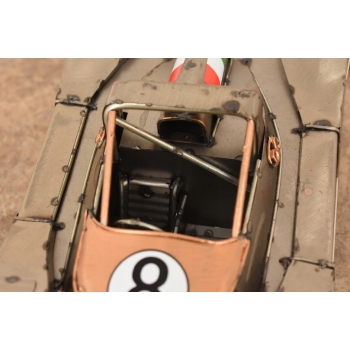 Metalowy Model Samochodu Wyścigowego - Numer 8 - Dekoracja Prezent