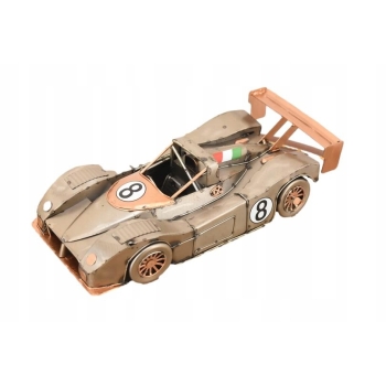 Metalowy Model Samochodu Wyścigowego - Numer 8 - Dekoracja Prezent
