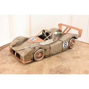 Metalowy Model Samochodu Wyścigowego - Numer 8 - Dekoracja Prezent