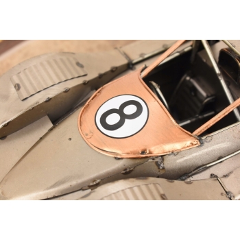 Metalowy Model Samochodu Wyścigowego - Numer 8 - Dekoracja Prezent