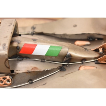 Metalowy Model Samochodu Wyścigowego - Numer 8 - Dekoracja Prezent