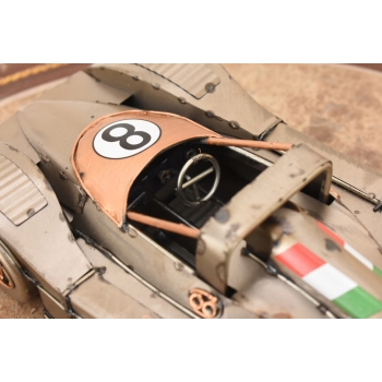 Metalowy Model Samochodu Wyścigowego - Numer 8 - Dekoracja Prezent