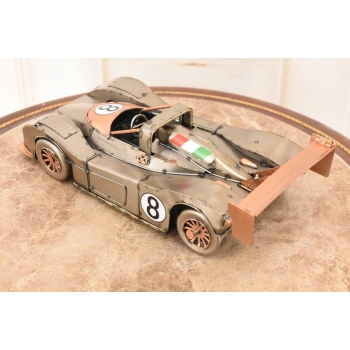 Metalowy Model Samochodu Wyścigowego - Numer 8 - Dekoracja Prezent