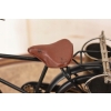 Metalowy Czarny Rower z Wiaderkami - Figurka Roweru - Zabawka Vintage