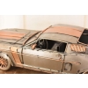 Metalowy Model Ford Mustang - Samochód Auto - Dekoracja Vintage