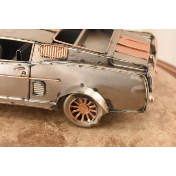 Metalowy Model Ford Mustang - Samochód Auto - Dekoracja Vintage