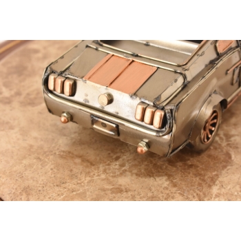 Metalowy Model Ford Mustang - Samochód Auto - Dekoracja Vintage