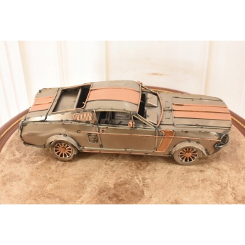 Metalowy Model Ford Mustang - Samochód Auto - Dekoracja Vintage