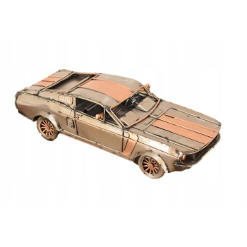 Metalowy Model Ford Mustang - Samochód Auto - Dekoracja Vintage