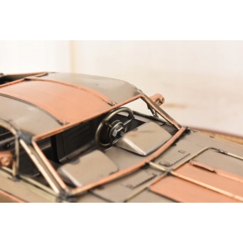 Metalowy Model Ford Mustang - Samochód Auto - Dekoracja Vintage