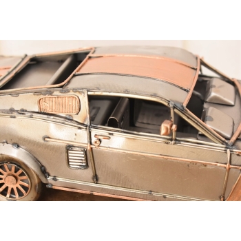 Metalowy Model Ford Mustang - Samochód Auto - Dekoracja Vintage