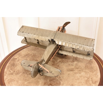 Metalowy Model Samolotu Patrolowego - Samolot Vintage - Figura Ozdoba