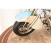 Metalowy Model Motocyklu - Motocykl Motor Niebieski - Dekoracja Prezent