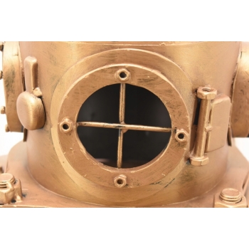 Metalowy Hełm Do Nurkowania - Kask Nurka - Model - Ozdoba Dekoracja 30 cm