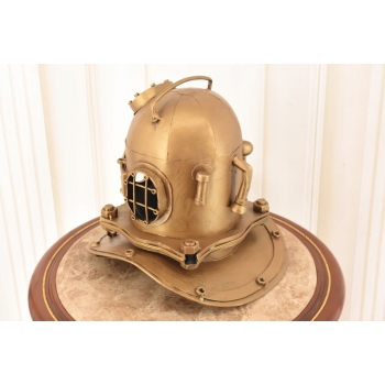 Metalowy Hełm Do Nurkowania - Kask Nurka - Model - Ozdoba Dekoracja 30 cm