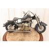 Metalowy Model Motocyklu - Czarny Chopper - Motor Motocykl - Prezent