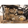 Metalowy Model Motocyklu - Czarny Chopper - Motor Motocykl - Prezent